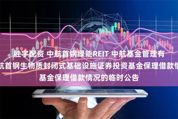 胜宇配资 中航首钢绿能REIT 中航基金管理有限公司关于中航首钢生物质封闭式基础设施证券投资基金保理借款情况的临时公告