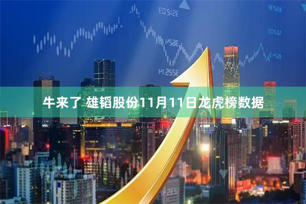 牛来了 雄韬股份11月11日龙虎榜数据